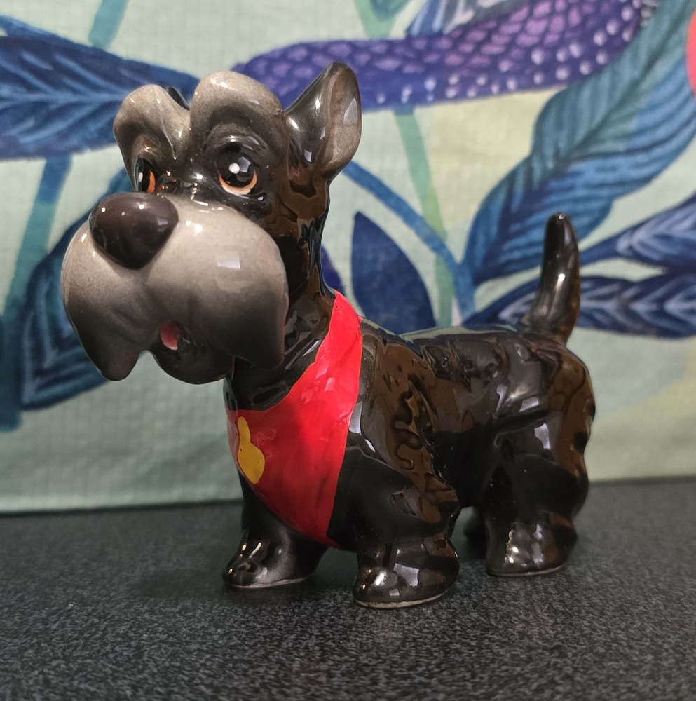 Disney Lady And The Tramp - Jock Ceramic Figure